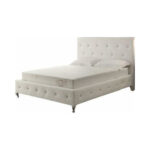 6′ Queen Polyester Memory Foam Mattress Covered in a Soft Aloe Vera Fabric
