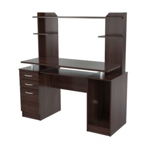 29" Black Three Drawer Dresser