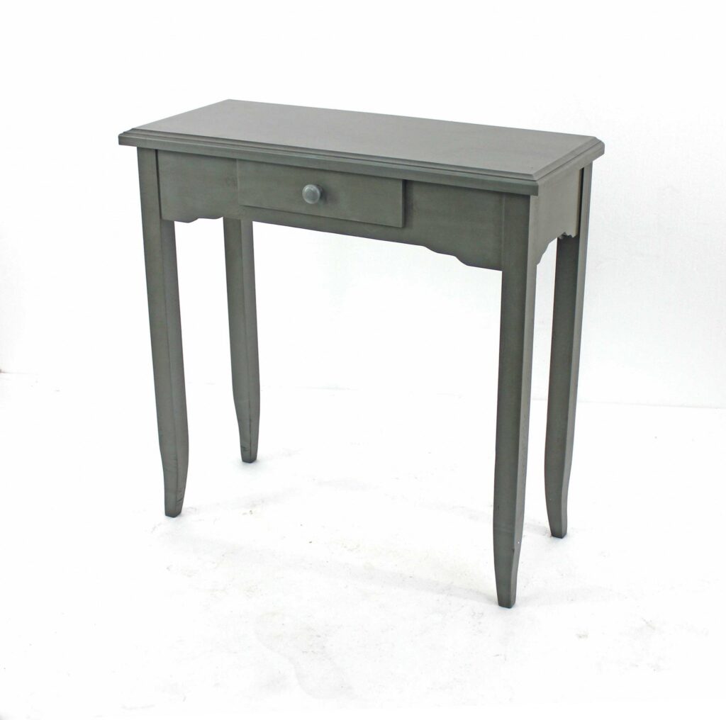 12 x 30 x 30 Gray 1 Drawer Minimalist – Console Table