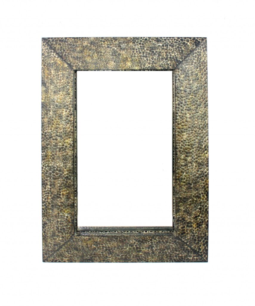 34 x 48 x 4 Bronze Gravel-Like Mosaic Frame – Dressing Mirror