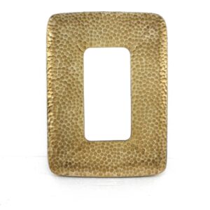 20' Brushed Titanium Round Wall Mirror