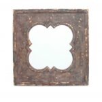 36 x 36 x 1.75 Bronze Vintage Cosmetic With Quadrate Frame – Wall Mirror