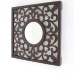 24 x 24 Brown Vintage – Wall Mirror