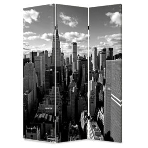 1" x 48" x 72" Multi Color Wood Canvas Machu Picchu  Screen