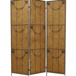 1 x 60 x 72 Brown Metal Lone Star – Screen