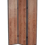 1 x 47 x 71 Brown Wood  Screen