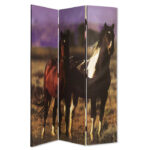 1″ x 48″ x 72″ Multi Color Canvas  Screen With Nurturing Mare