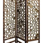 1 x 60 x 69 Natural Bamboo Slice  Screen