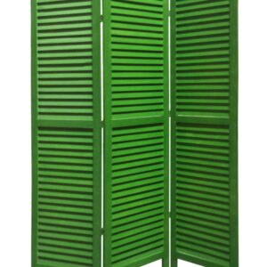 1 x 35 x 43 Multi Color Wood  Screen