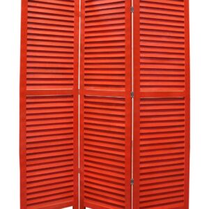 1 x 39 x 63 Brown Wood Photo  Screen