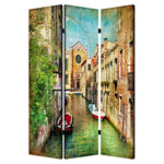 1″ x 48″ x 72″ Multi Color Passage Screen