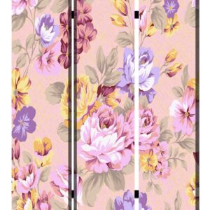 1 x 48 x 67 Yellow Wood Shutter - Screen