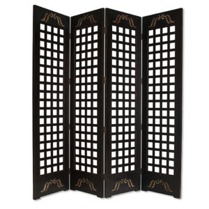 30" Black Lacquer MDF Dining Table