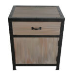 1″ x 17″ x 20″ Brown, Wood – End Table