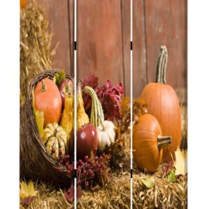1 x 48 x 72 Multi Color Wood Canvas Family Rule  Screen