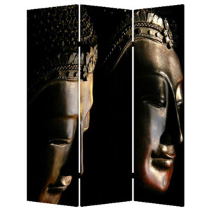 1" x 48" x 72" Multi Color Wood Canvas Machu Picchu  Screen