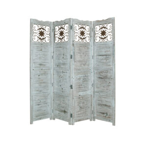 1" x 63" x 84" Brown Willow Adirondack  Screen