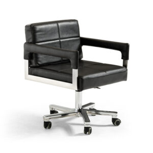 27.2" x 25.6" x 39.8"Denim Mesh/Fabric Chair