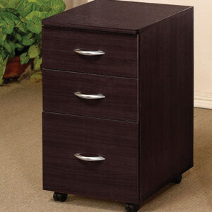 12.5" x 16" x 25" White Blue  Portable 2 Drawers