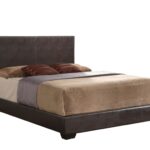 86′ X 79′ X 47′ Brown Pu Eastern King Panel Bed