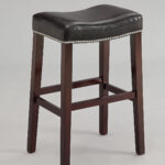 20′ X 15′ X 30′ 2pc Black And Espresso Bar Stool
