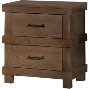 18" Superb Black High Gloss Nightstand