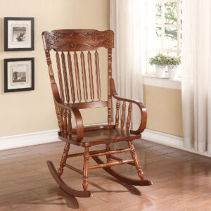 Modern Swatches Brown Leather Counter Stool
