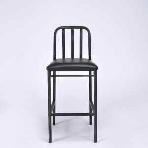 Antique White Wooden Bar Chair