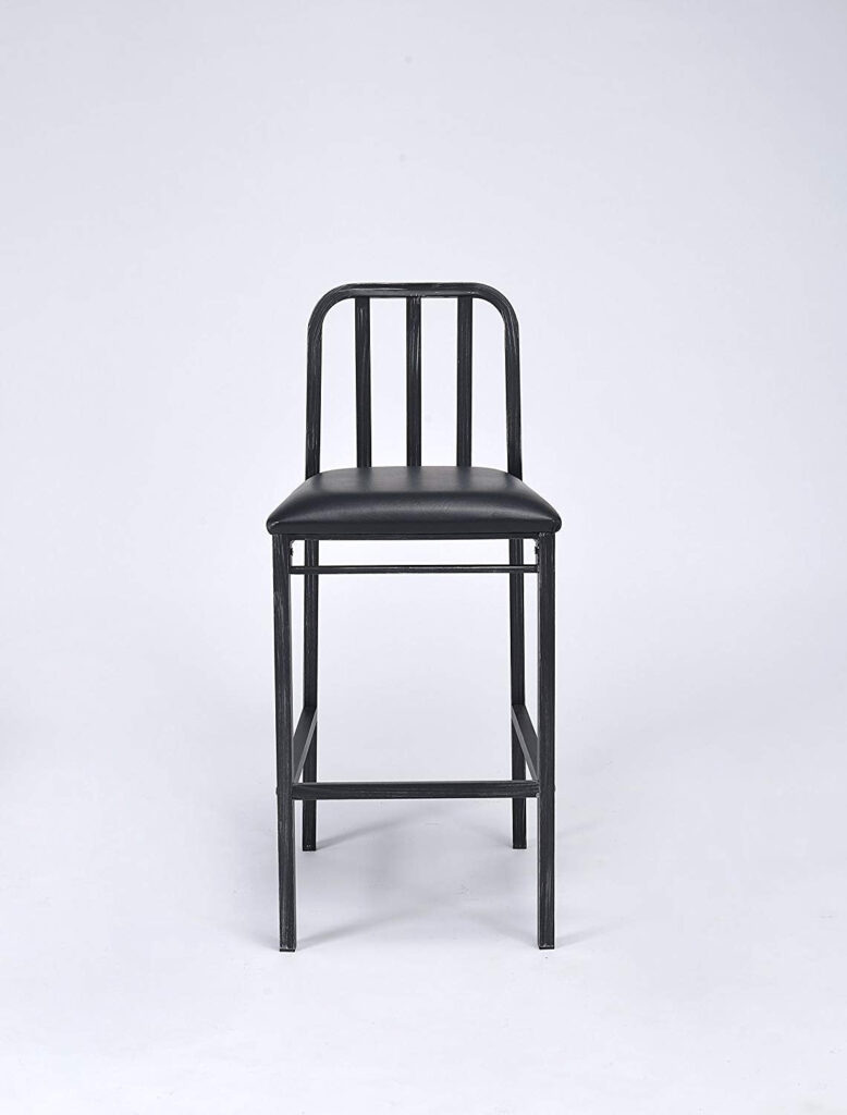 20′ X 19′ X 41′ 2pc Black And Antique Black Bar Chair
