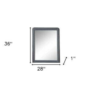 Pretty White Square Make Up Vanity Mirror