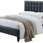 87′ x 63′ x 46’H 2Tone Gray Queen Bed