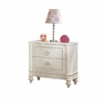 26′ X 16′ X 26′ Ivory 2 Drawer Nightstand