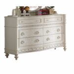 54′ X 18′ X 35′ Ivory Pine Wood Dresser