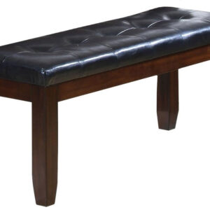 38' X 26' X 18' Espresso Bonded Leather Match Ottoman With Storage