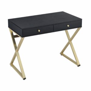 36' X 72' X 31' Cherry Oak Wood Poly Resin Executive Desk
