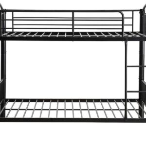 78' X 41' X 60' Twin Over Twin Silver Metal Tube Bunk Bed