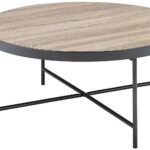 32.3′ X 32.3′ X 15.75′ Weathered Gray Oak Coffee Table