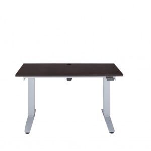 36' X 72' X 31' Cherry Oak Wood Poly Resin Executive Desk