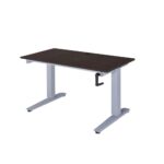 47.24′ X 24′ X 29-48′ Espresso Paper Veneer Lift Desk