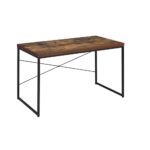 47.24′ X 21.65′ X 28.34′ Weathered Oak Paper Veneer Desk