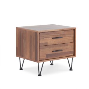 18" Superb Black High Gloss Nightstand