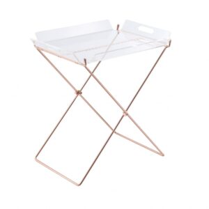 Set of 4 Modern Rustic Nesting Accent Tables