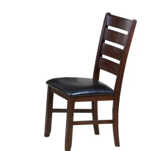 Red Faux Leather Swivel Adjustable Bar Stool