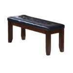 48′ X 16′ X 20′ Black And Cherry Elegant Bench