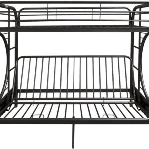 78' X 41' X 60' Twin Over Twin Silver Metal Tube Bunk Bed