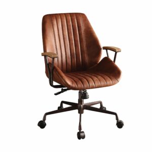 23.04" X 25.6" X 41.74" Black Flat Bungie Cords High Back Office Chair with Graphite Black Frame and Base