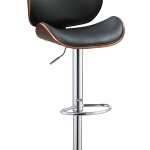 20' X 15' X 30' 2pc Black And Espresso Bar Stool