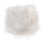 Natural Sheepskin White Square Super Soft Chair Pad