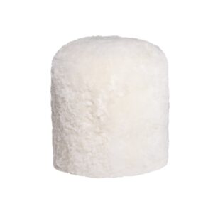 17  Cool Pale Aqua Solid Color Indoor Outdoor Pouf Cover