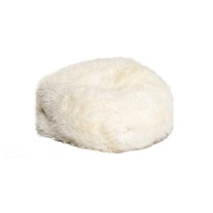 17  Cool Pale Aqua Solid Color Indoor Outdoor Pouf Cover
